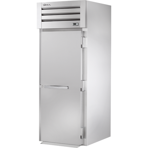 True - Spec Series 35" Stainless Steel Roll-In Refrigerator w/ 1 Solid Swing Door - STR1RRI89-1S