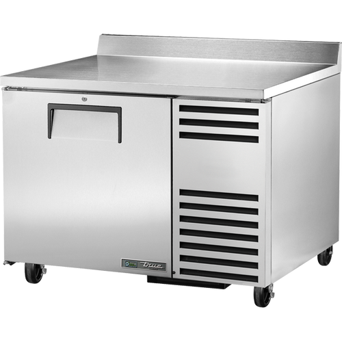 True - 44" Stainless Steel Worktop Freezer w/ 1 Door- TWT-44F-HC