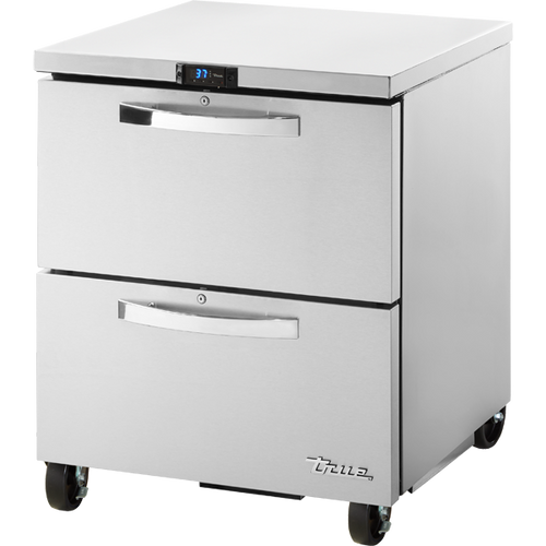 True - Spec Series 28" Stainless Steel Undercounter Refrigerator w/ 2 Drawers - TUC-27D-2-HC-SPEC3