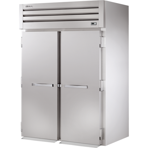 True - Spec Series 68" Stainless Steel Roll-In Heated Cabinet w/ Solid Swing Doors - STG2HRI-2S