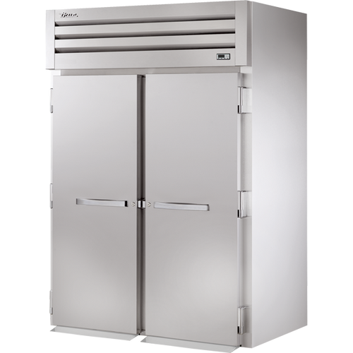 True - Spec Series 68" Stainless Steel Roll-In Refrigerator w/ 2 Solid Swing Doors - STA2RRI-2S