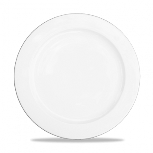 Churchill - Alchemy White 10" Round Plate - 12/Case