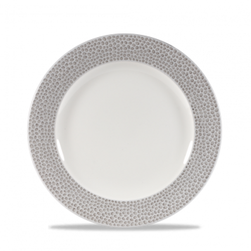 Churchill - Isla 8.25" Shale Grey Round Plate - 12/Case