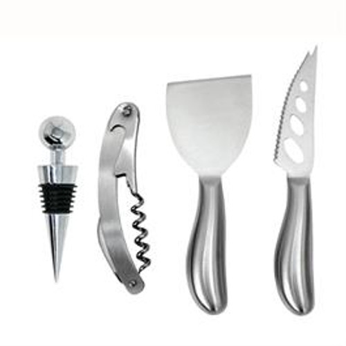 Danesco - Natural Living Wine & Cheese Tool Set