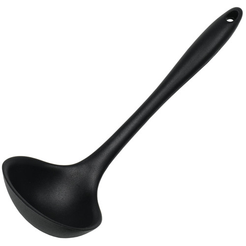 Chef Craft - 11" Premium Black Silicone Ladle - 13660