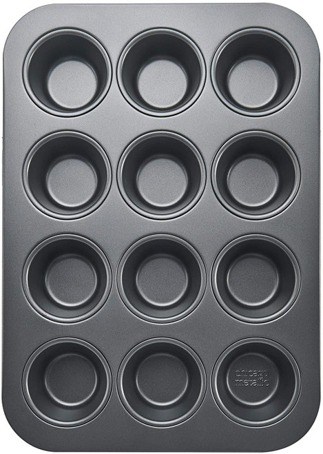 Chicago Metallic - 12 Cup Non-Stick Muffin Pan