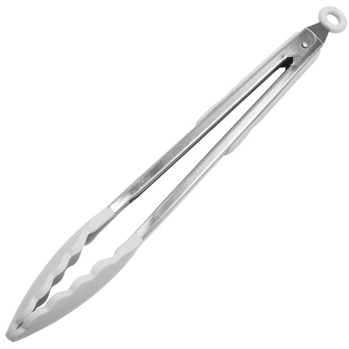 Chef Craft - Premium Grey Silicone Tongs