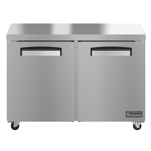 Hoshizaki - 48" Undercounter Refrigerator w/ 2 Doors - EUR48A