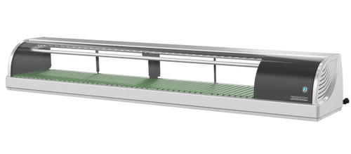 Hoshizaki - 71" Stainless Steel Countertop Refrigerated Sushi Showcase w/ Right Side Condenser - HNC-180BA-R-SLH