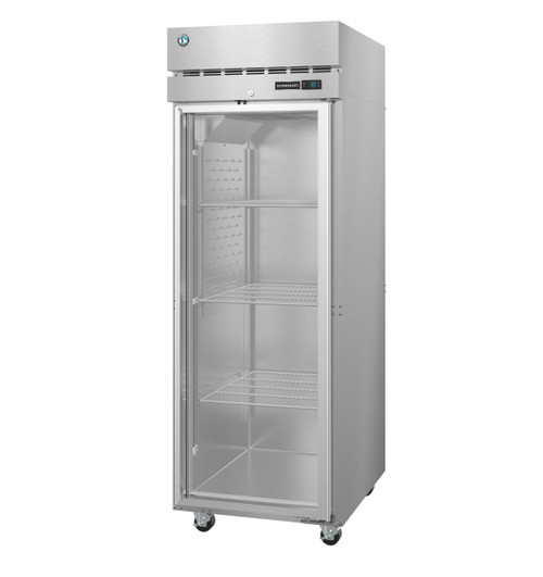 Hoshizaki - Steelheart 27.5" Stainless Steel Freezer w/ 1 Glass Swing Door - F1A-FG