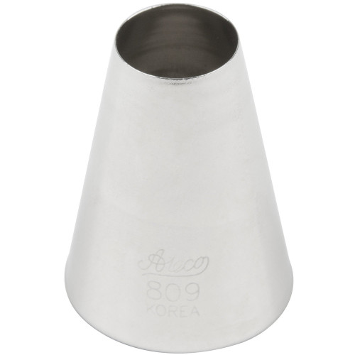 Ateco - 11/16" Plain Stainless Steel Piping Tip