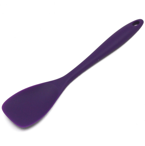 Chef Craft - 11" Premium Purple Silicone Spoon Spatula - 13567