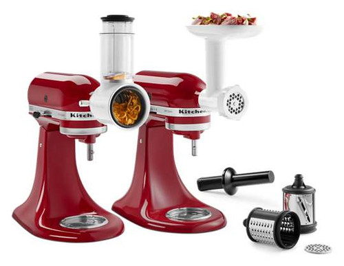 alliance unlock kirurg KitchenAid - Food Grinder, Slicer & Shredder Pack Mixer Attachments -  KSM2VSGA