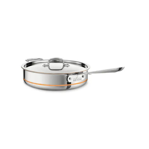 All-Clad - 3 QT Stainless Saute pan with Lid - 4403