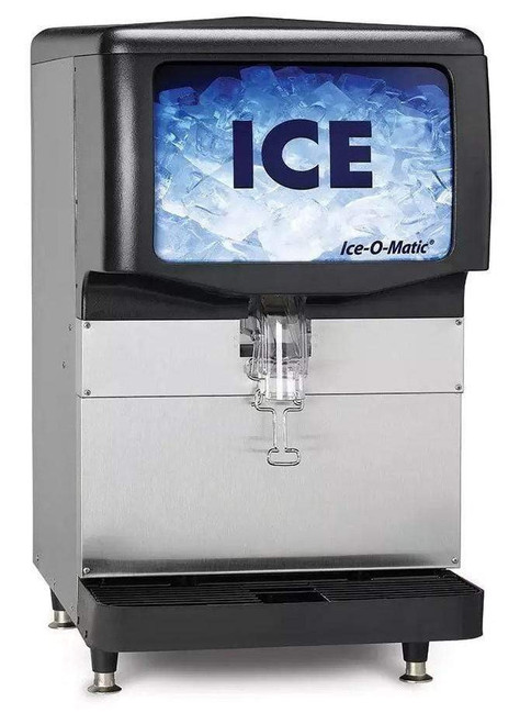 Ice-O-Matic - 250 Lbs Ice Only or Water/Ice Dispenser- IOD250