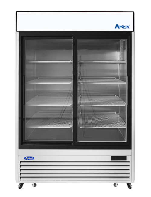 Atosa - 54" 2 Sliding Glass Door Merchandiser Refrigerator - MCF8709GR