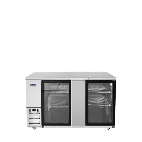 Atosa - 69" Back Bar Cooler with Glass Doors - MBB69GGR