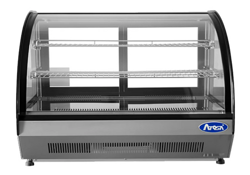 Atosa - 35" Countertop Refrigerated Curved Display Case - CRDC-46