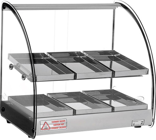 Celcook - 24" Heated Display Case - CHD2-24ACL