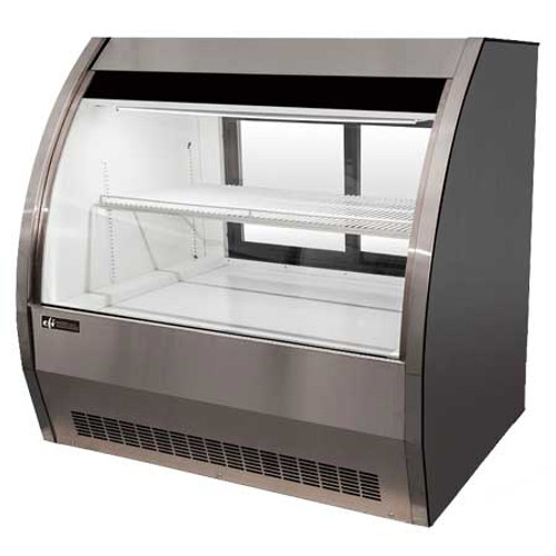 EFI Sales - 47" Refrigerated Deli Case w/ Curved Glass - CDC-1200S