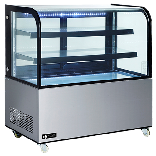 EFI Sales - 48" Curved Glass Refrigerated Display Case - CGCM-4848