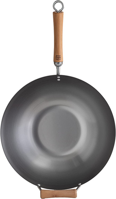 Joyce Chen - 14" Carbon Steel Wok Set