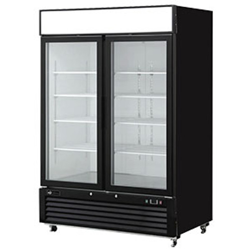 EFI Sales - 54" Double Glass Door Merchandiser Freezer - F2-54GDVC