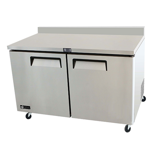 EFI Sales - 60" Work Top Freezer - FWDR2-60VC