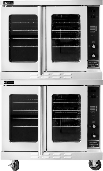 EFI Sales - 38" Natural Gas Double Convection Oven - RCTCV-2N