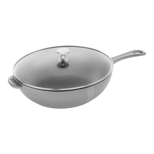 Staub - Graphite Grey 10" Daily Pan With Glass Lid