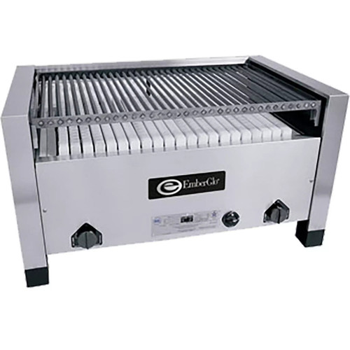 EmberGlo - 31C 36" Mid Closed Front Natural Gas Charbroiler - 5020103