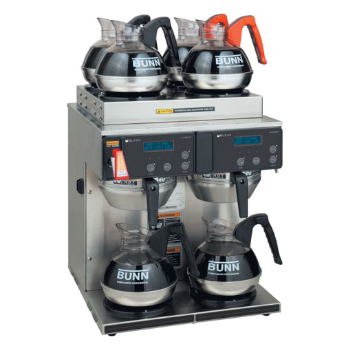 BUNN - Axiom Twin 12 Cup Automatic Coffee Brewer w/ 6 Warmers - 38700.6014