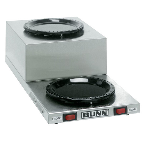 BUNN - WL2 Step-Up Coffee Decanter Warmer w/ 2 Warmers - 11402.6000