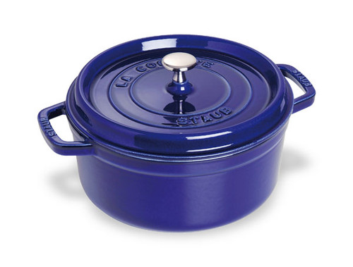 Staub - 5Qt. Sapphire Blue Round Dutch Oven / Cocotte - 40510-284