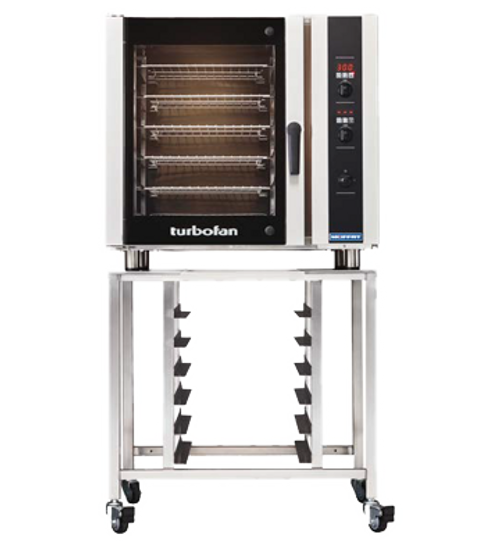 Turbofan - 36" Full Size Sheet Pan Digital Electric Convection Oven w/ Stand 220-240V/3Ph- E35D6-26.SK35