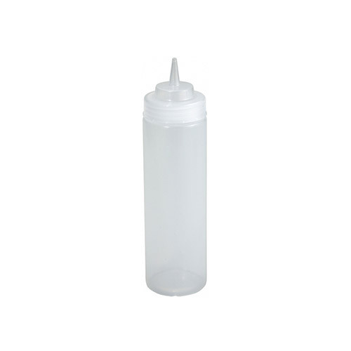 Winco-12 OZ Clear Squeeze Bottle