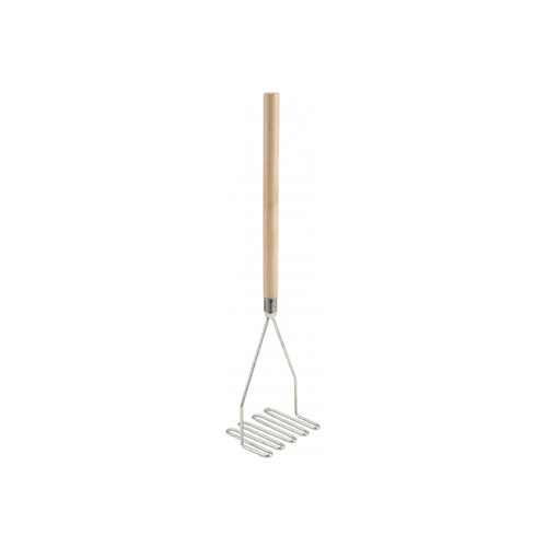 Winco- Square Potato Masher 5.25" x 24"