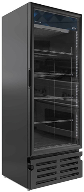 Omcan - 29.5" Elite Refrigerator w/ 1 Swing Glass Door - 45445