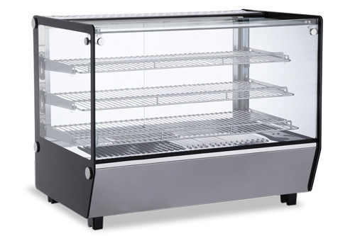 Omcan - 34" Square Glass Countertop Display Warmer - 47426