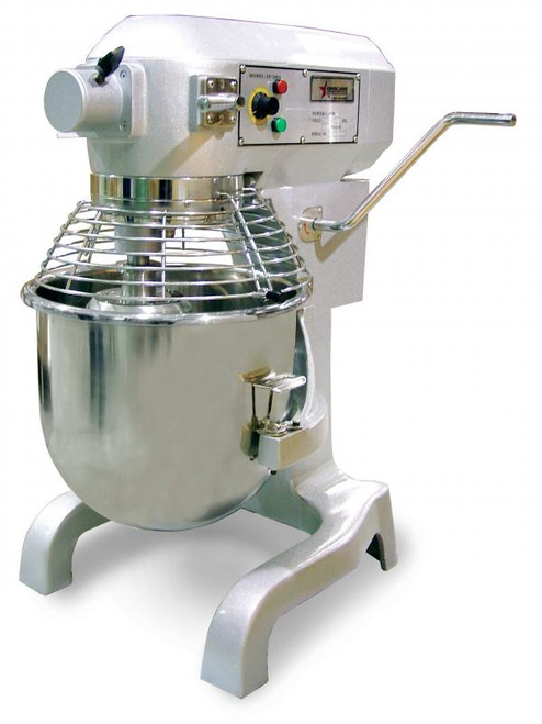 Omcan - 20 Qt ETL-Certified Baking Mixer w/ Timer & Guard - 17835