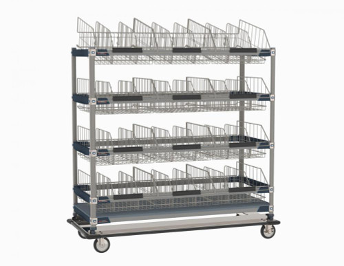 Metro MXIV6 MetroMax i I.V. 12-Basket Solution Cart - 24" x 60" x 60"