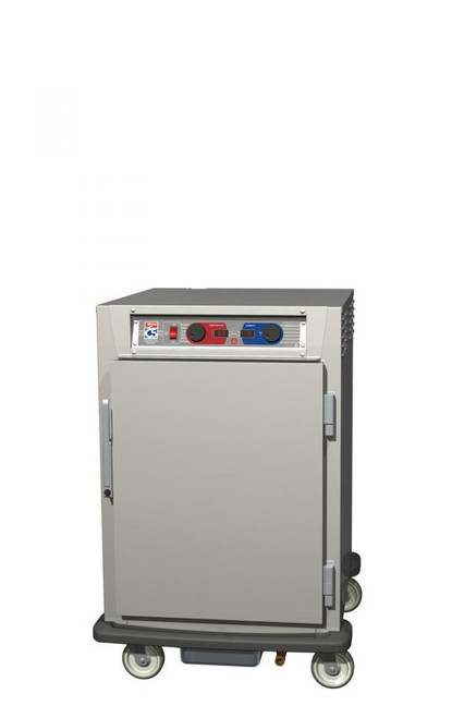 Metro C5 9 Series C595L-SFS-U Half Size Insulated Low Wattage Holding Cabinet with Solid Door and Universal Wire Slides