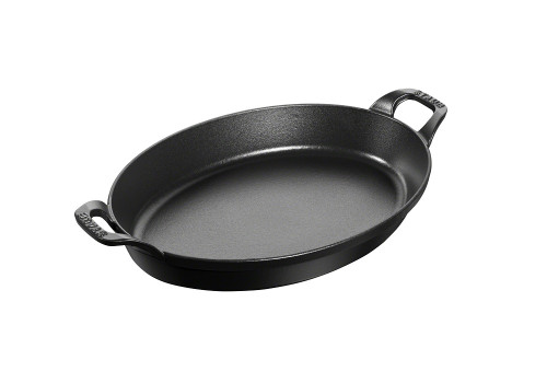 Staub - .7 L (.75 QT) Black Oval Stackable Dish