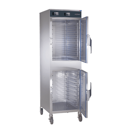 Alto-Shaam 1000-UP Mobile 8 Pan Dutch Door Holding Cabinet - 208/240V