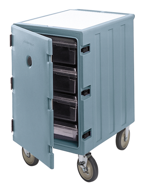 Cambro 1826LBC401 Camcart Slate Blue Single Compartment Mobile Cart for 18" x 26" Food Storage Boxes