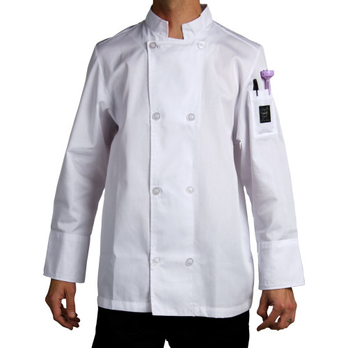 Chef Revival - Medium White Cool Crew Chef Jacket - 20258