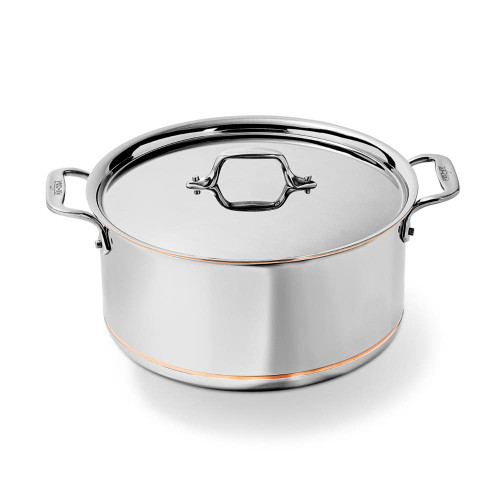 All-Clad - 8 QT Copper Core Stock Pot - 6508 SS