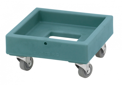 Cambro CD1313401 250 lb. Slate Blue Camdolly Milk Crate Dolly