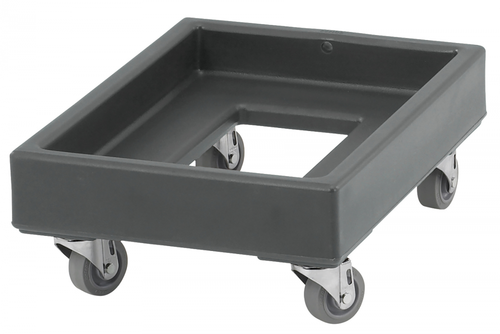Cambro Camdolly Charcoal Gray Milk Crate Dolly CD1420615