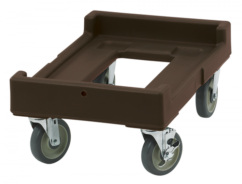 Cambro CD160131 Dark Brown Camdolly for Cambro Camcarriers